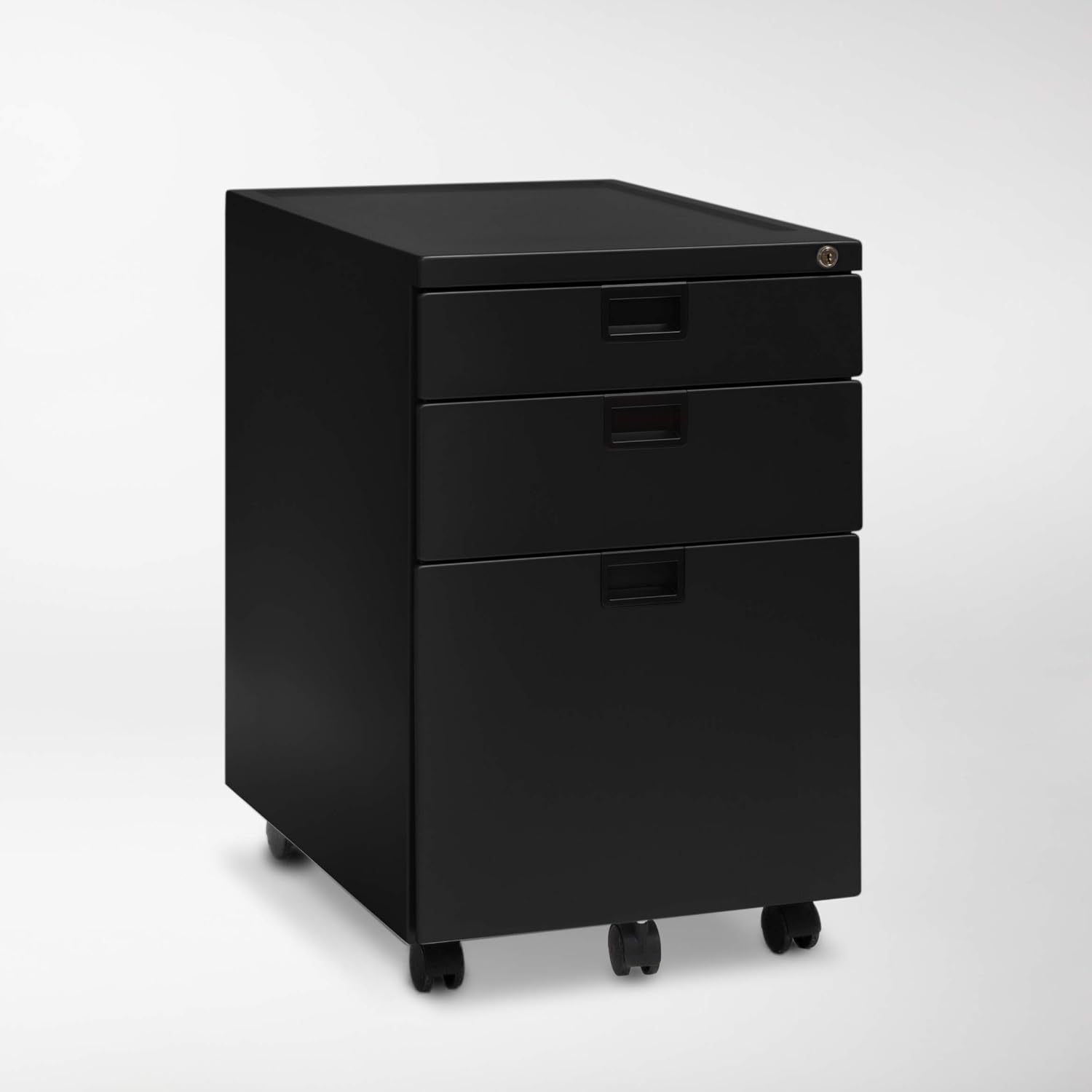 Sidekick 3Drawer Mobile File (Black) Office