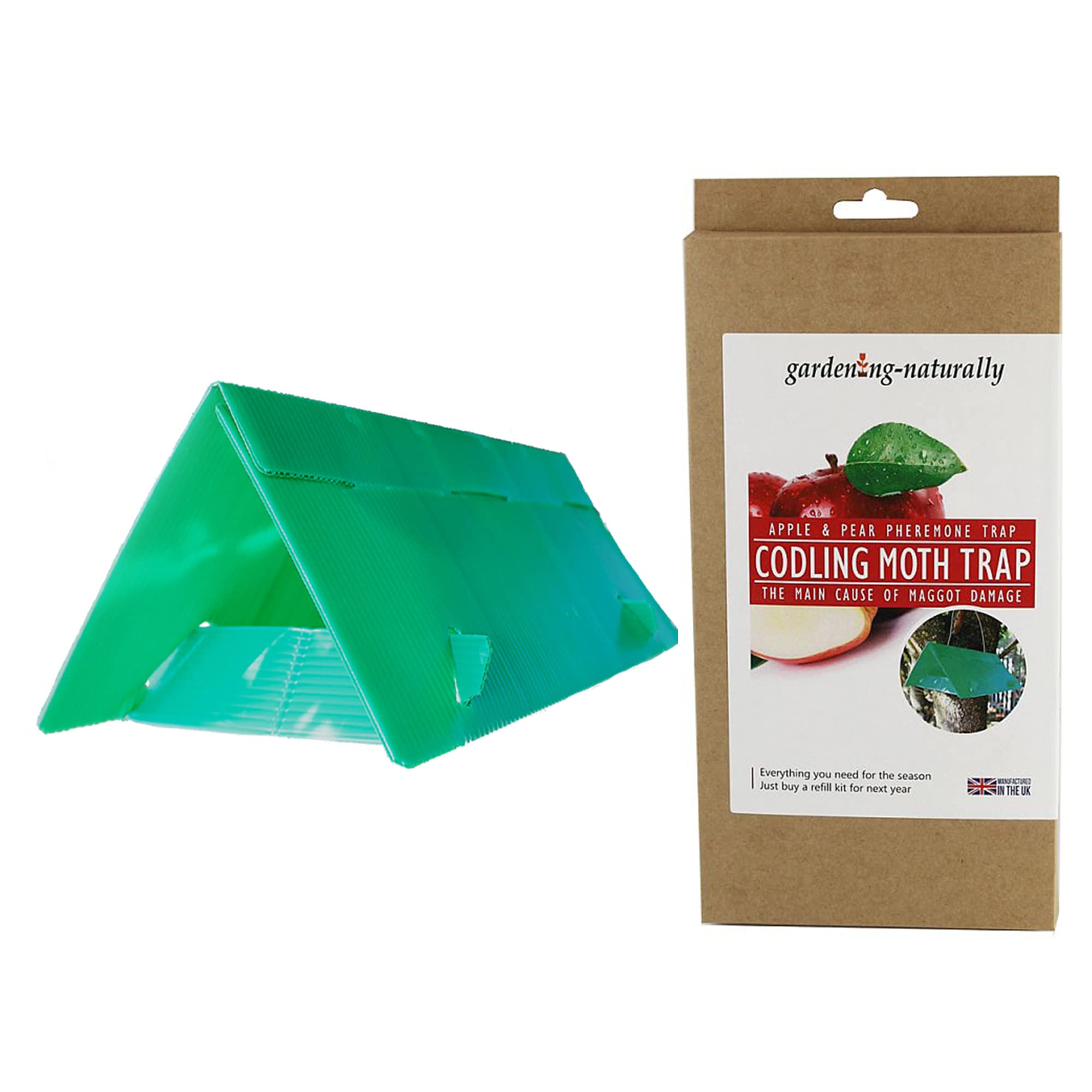 Gardening Naturally Codling Moth Trap & Refill Stop Maggot Damage in Apples