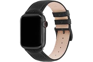 Fullmosa Compatible for Apple Watch Band 38mm 40mm 41mm 42mm 44mm 45mm with Case Real Leather Watch Strap for iWatch SE Ultra