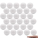 Crafare 3 Inch White Craft Foam Balls Bulk 40 Pack