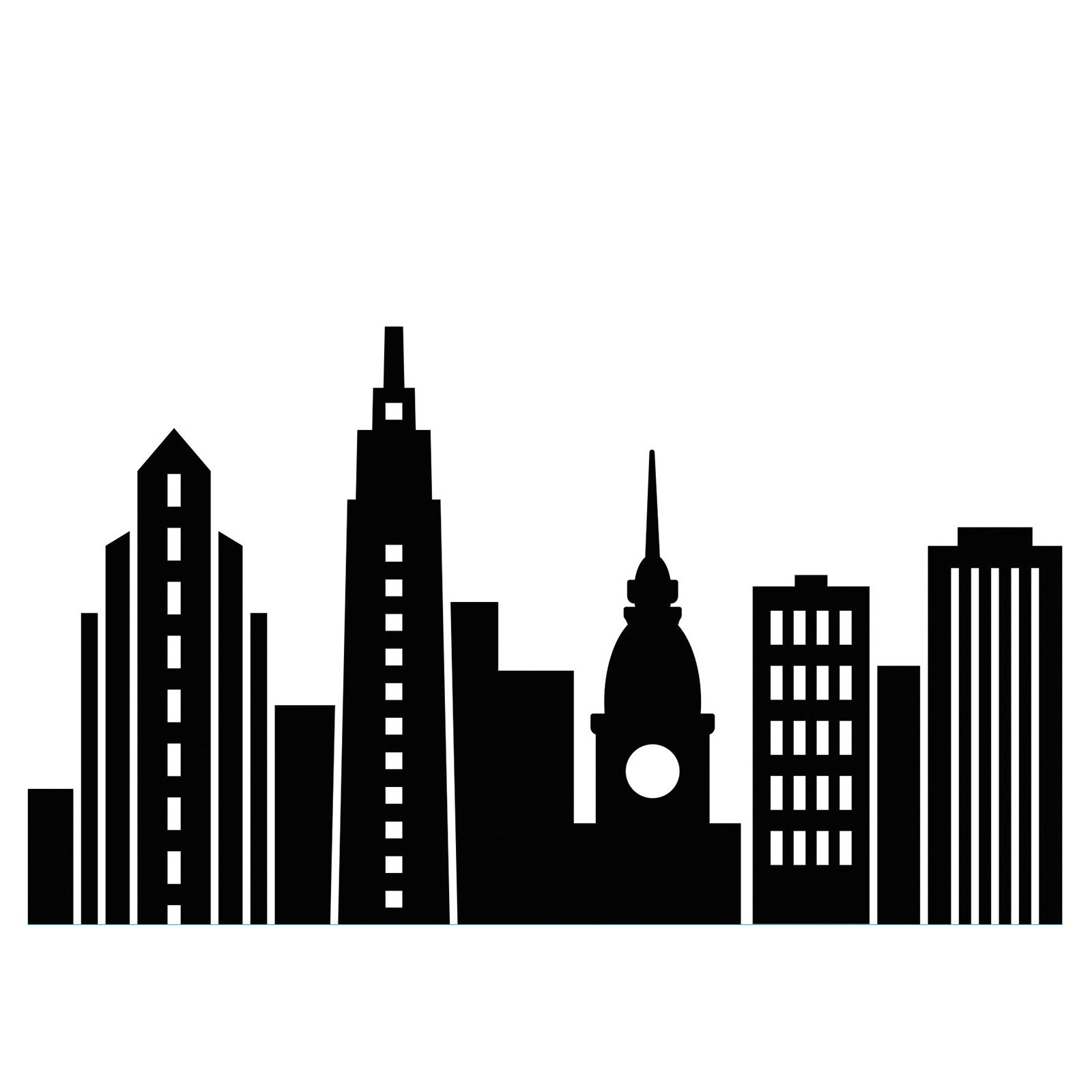 Darice Embossing Folder 4.25 x 5.75-inch Cityscape, Acrylic, Multicoloured, 0.09 x 5.4 x 8 cm