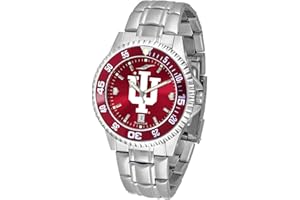 SunTime Men's Competitor 40mm Quartz Watch, 20mm Stainless Steel Strap, Team Color Dial and Bezel