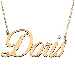 HUAN XUN Customized Custom Simple Any Name Necklace