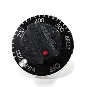316019164 Range Oven Temperature Knob Genuine Original Equipment Manufacturer (OEM) Part