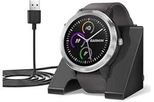 EEweca Charger Stand Compatible with Garmin Fenix 5,6/ Forerunner 45,235,245,935,945/ Vivoactive 3 Replacement Charging Dock 
