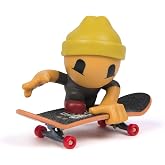 Tech Deck Sk8 Crew Character Fingerboard Mini Skateboard Collectible Personalised Toys for Kids 5+ Years Old (Models May Vary)
