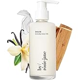 By Rosie Jane Everyday Body Milk (Dulce) - Hydrating Toner & Body Moisturizer to Help Even Skin Tone - Infused with Soothing Aloe Vera and Turmeric Root to Promote Anti-Aging (5 Ounce)