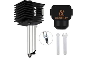 HIKUDIY 0.4mm Hotend Kit for Bambu Lab A1 Mini, 3D Printer Parts Replacement Print Head for Bambu Lab A1 Mini 3D Printer