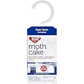 Enoz Moth Cake - 3 Pack (1) Kills Clothes Moths, Carpet Beetles, and Eggs and Larvae