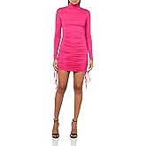 Forever 21 Womens Ruched Drawstring Mini Dress