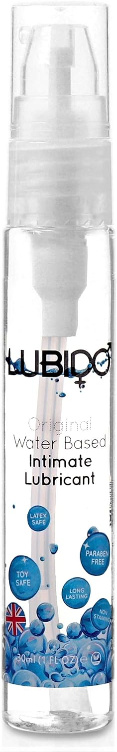 Lubido Original Water Based Paraben Free Intimate Gel Lube - 30ml, Transparent, 30 ml (Pack of 1)