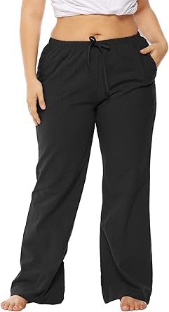 plus size stretch trousers