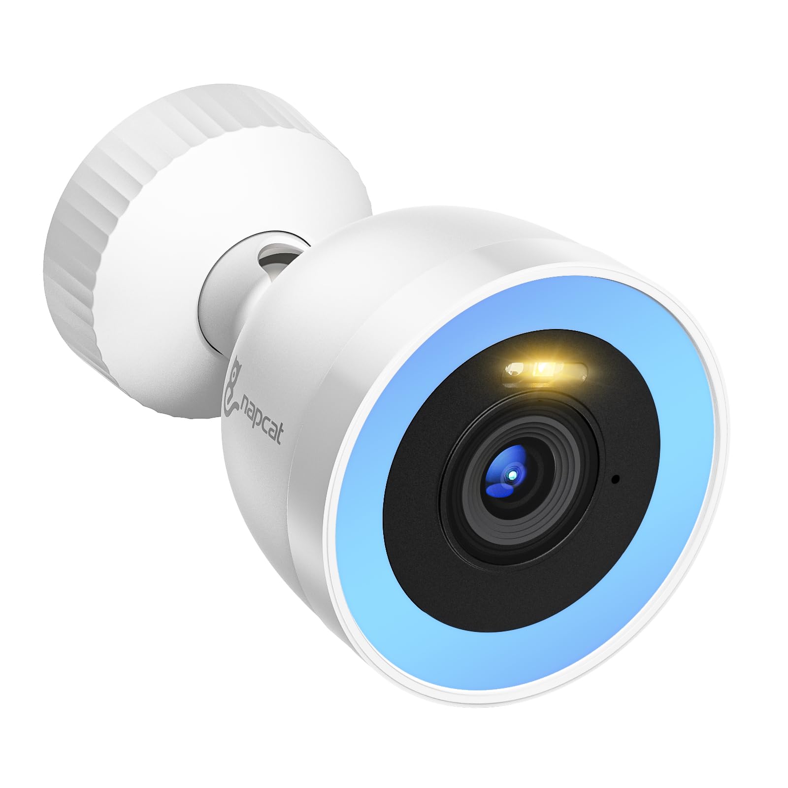 NAPCAT 4K Add-on PoE Security Camera, Outdoor IP Camera with Spotlight, F1.0 Colour Night Vision, Human/Vehicle Detection, Two-Way Audio, Requires NVR N28