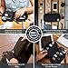 Zero Grid Electronics Travel Organizer - Cord, Cable, and Accessories Case, Shadow