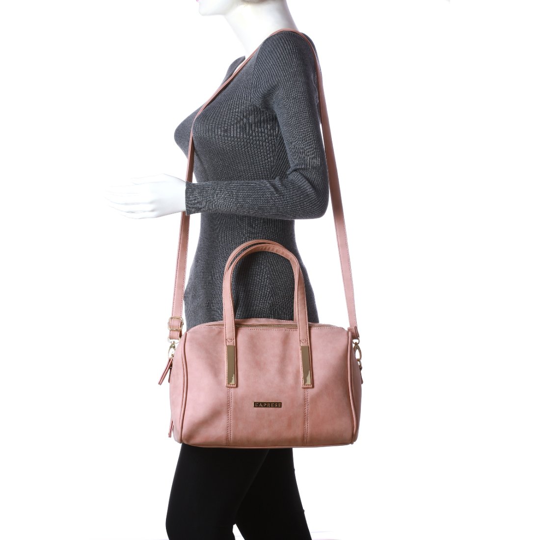 caprese brownie women's satchel (blush) ()