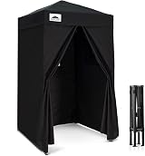 Eagle Peak Flex Ultra Compact 1.2x1.2 m Pop-Up Canopy Sun Shelter Changing Room