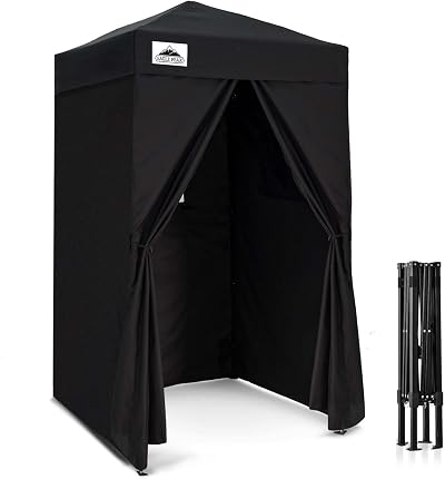 Eagle Peak Flex Ultra Compact 1.2x1.2 m Pop-Up Canopy Sun Shelter Changing Room