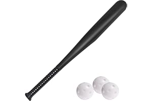 Enovi Outdoor Plastic Baseball Bat, Youth Baseball Bat, Baseball Bats for Boys & Girls