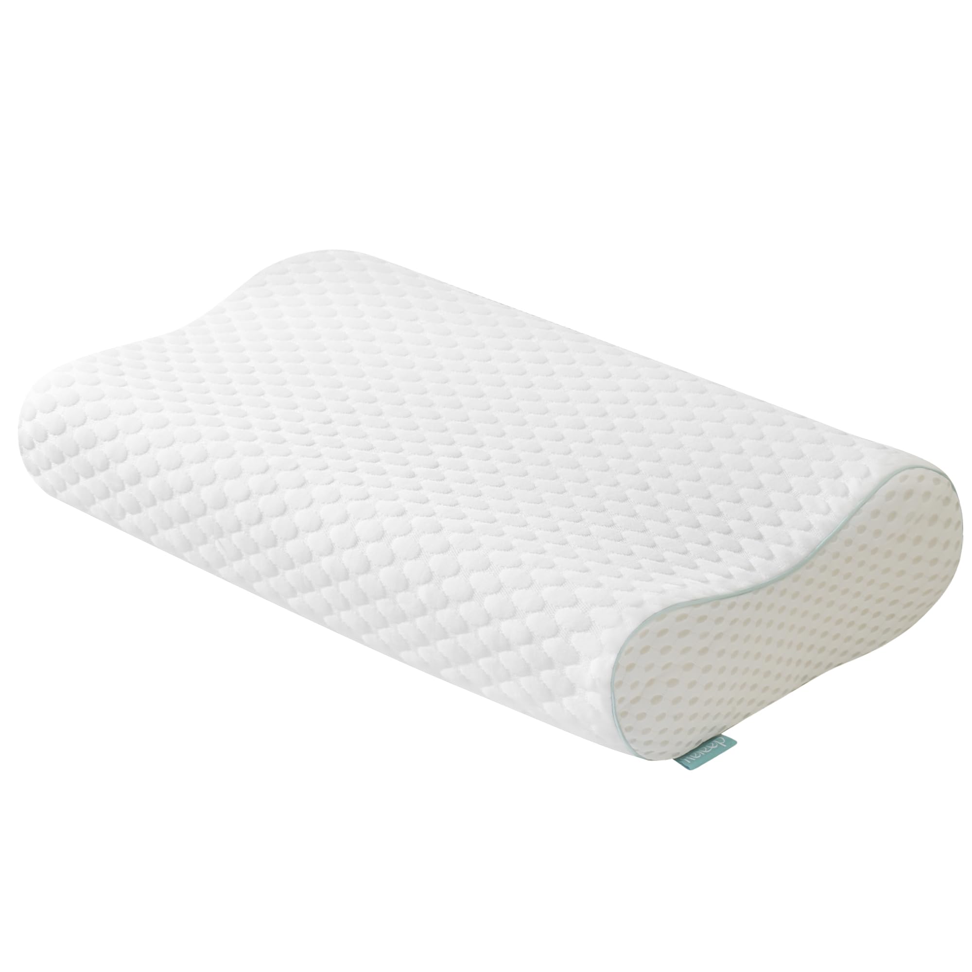Cervical Neck Pillow, Side Sleeper Pillow for Neck Pain Relief, Adjustable Contour Pillow for Sleeping, Ergonomic Memory Foam Pillow, Orthopedic Cooling Pillow Back Stomach Sleeping, Queen Size