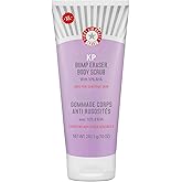 First Aid Beauty - KP Bump Eraser Body Scrub with 10% AHA, Keratosis Pilaris Skin Exfoliater with Glycolic and Lactic acids, Helps Reduce Chicken Skin Bumps, Safe for Sensitive Skin, 10 oz