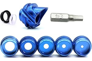 Linkboy Archery 37/45 Degree Hooded Peep Sight Compound Bow Peep Sight Inner Core 6X/8X Clarifier Aperture Lens Kits for Hunting