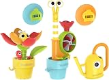 Yookidoo Pour N Grow Pop Up Garden Bath Toy Snail & Flower Set view 6