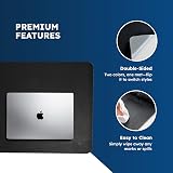 DesireTech Reversible Desk Mat Medium 40x80cm Dual-Sided Waterproof Faux view 3