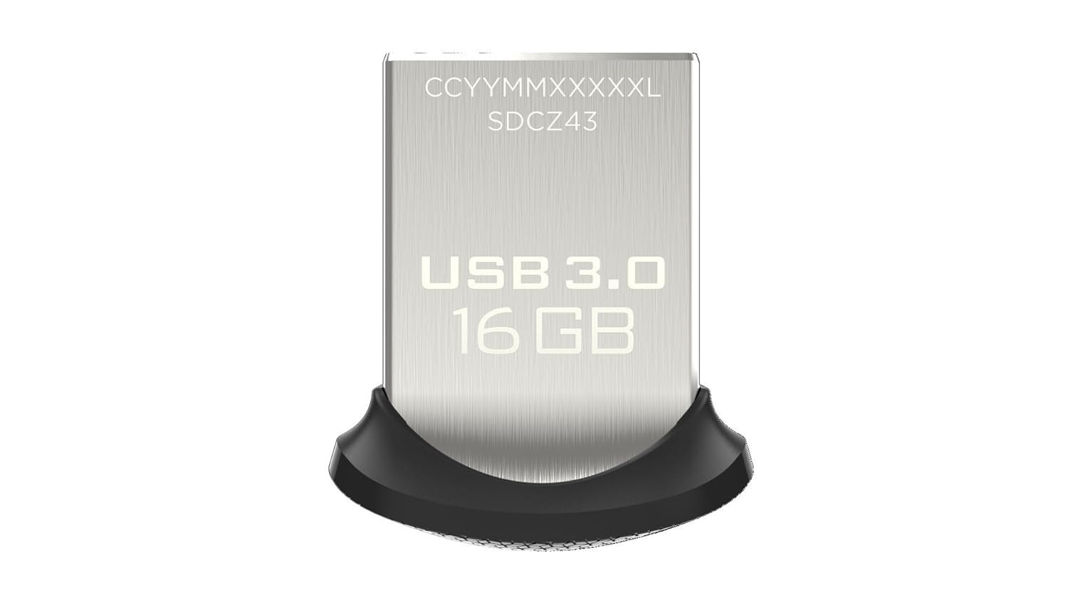 SanDisk Memoria flash USB 3.0 Ultra Fit de 16 GB, velocidad de lectura de hasta 130 MB/s