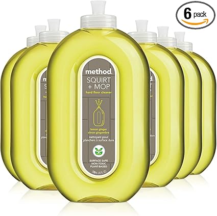 Amazon Com Method Squirt Mop Hard Floor Cleaner Lemon Ginger