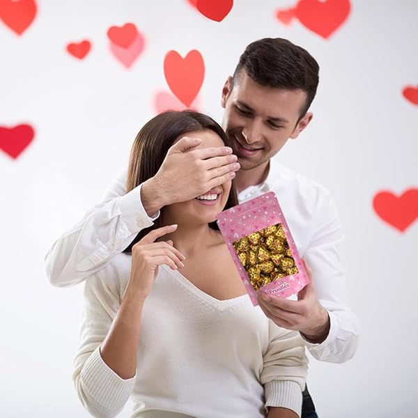 FRUIDLES VALENTINE’S MILK PEANUT BUTTER CHOCOLATE HEARTS, MILK CREAMY CHOCOLATY HEARTS, HOLIDAY TREATS, INDIVIDUALLY WRAPPED FOILS, KOSHER CERTIFIED DAIRY (HALF-POUND)