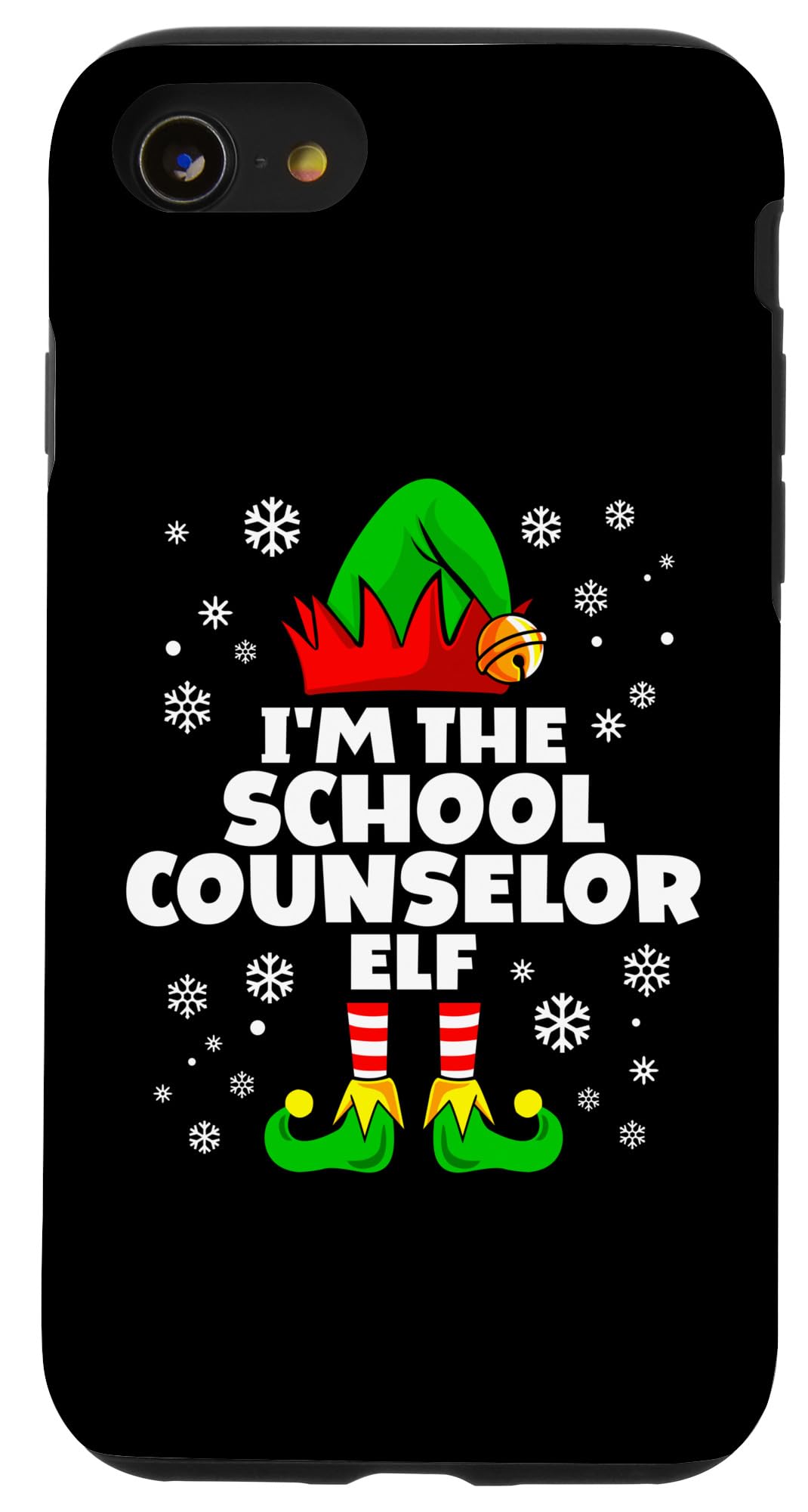 iPhone SE (2020) / 7 / 8 Funny School Counselor Elf Family Matching Group Christmas Case