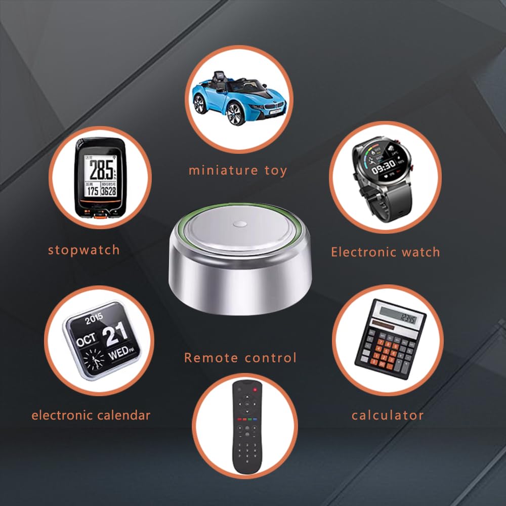 HoootCell AG10 Battery LR1130 Battery L1131f Batteries 1.5 V L1131 SR1130 389/390 G10 LR54 Button Cell Alkaline Coin Cell Watch Batteries 10 Pack