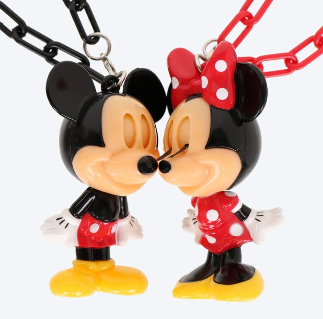 Amazon ミッキー ミニー ペア キーチェーン 鼻をくっつけると 目が閉じるよ 東京ディズニーリゾート限定 Tdr フィギュア キーホルダー ミッキーマウス ミニーマウス フィギュア ドール 通販