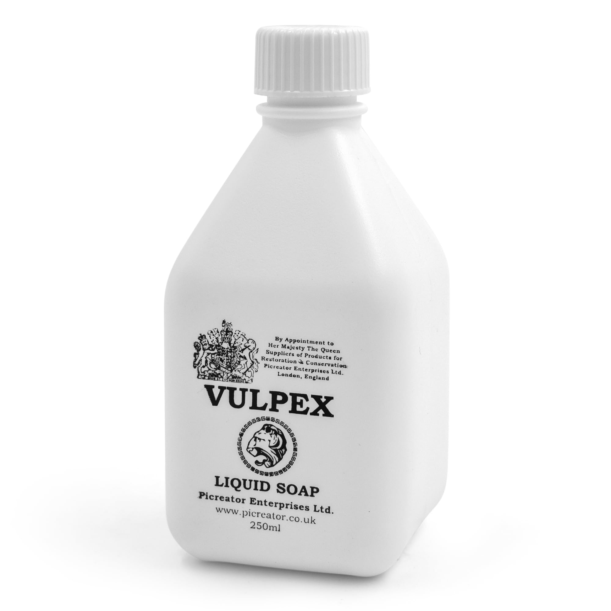 Vulpex Liquid Soap 250ml - Safe Cleaner For All Surfaces - Granite Marble Stone Leather - Non-Acidic Non-Corrosive - Concentrated All Purpose Cleaner