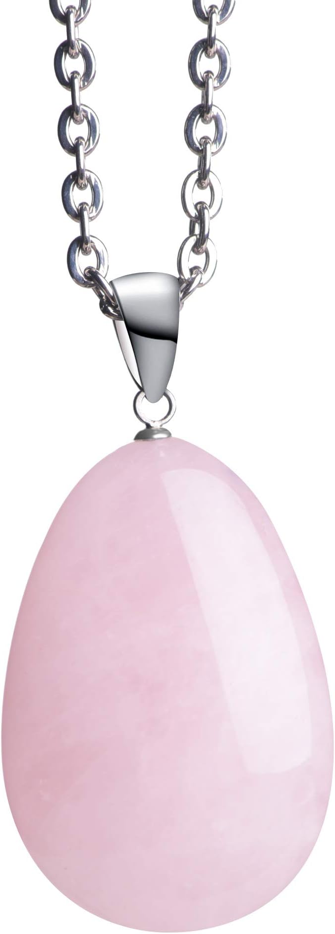 iSTONE Natural Gemstone Pendant Necklaces Birthstone for Women and Men (Lucky&Healing)