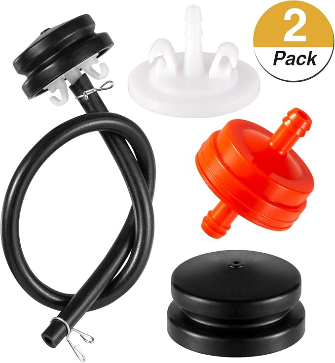 Eeoyu 2 Set Lawn Mower Carburetor, 667460 Primer Bulb