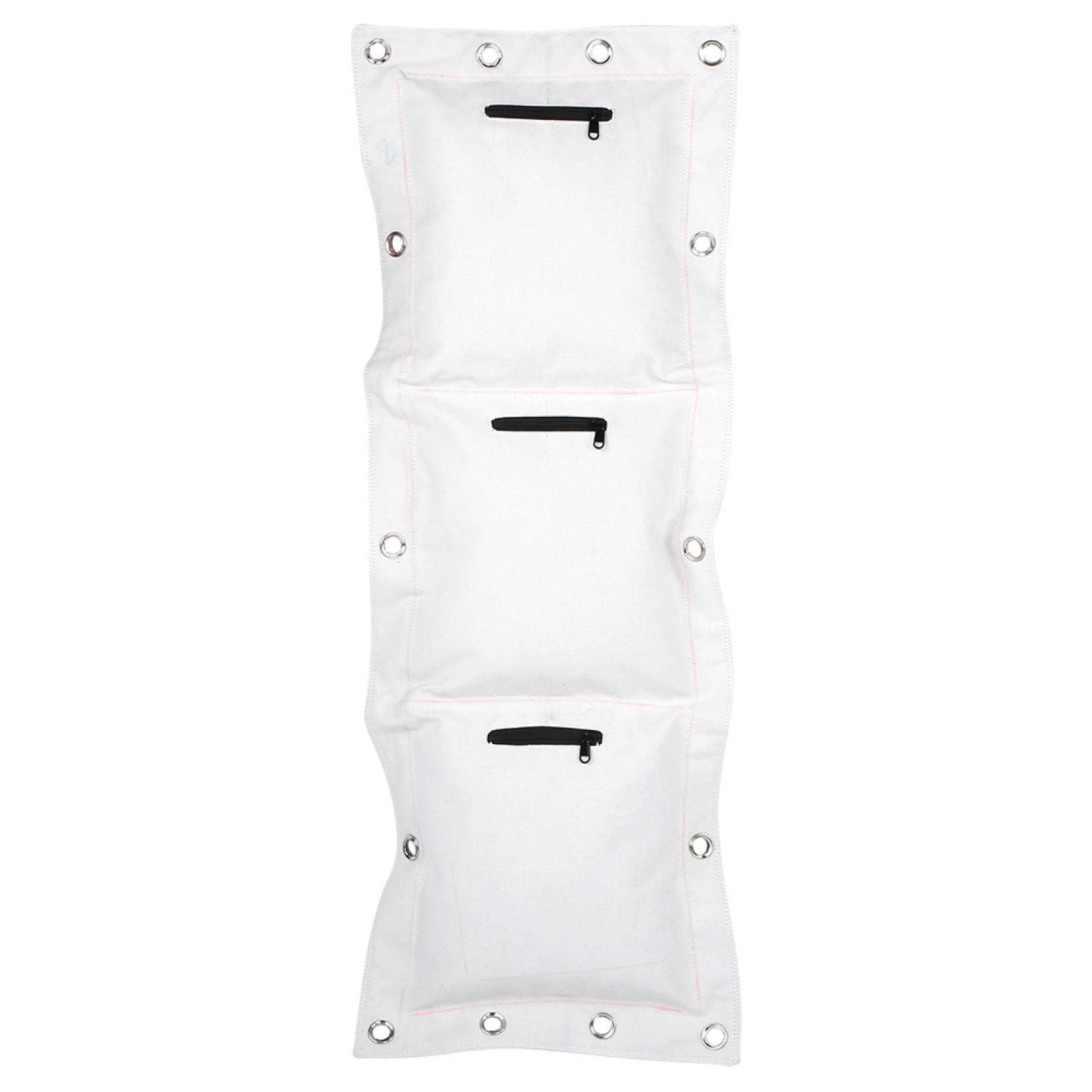 Boxing Sand Bag, Muay Thai Sand Bag, Sand Bag, Wing Chun Wall Canvas Punch Empty Sand Bag Target with Zipper for Boxing Muay Thai Sanda for Ordinary Kung Fu Students(Triple Bag)