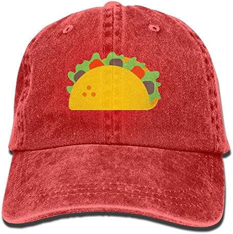 MISSNA Unisex Taco Cotton Baseball Cap Vintage Snap Cap Hats Adjustable