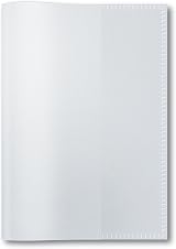 HERMA Clear Exercise Book Cover A6 Portrait PVC Free