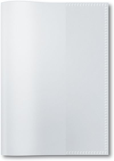 HERMA Clear Exercise Book Cover A6 Portrait PVC Free