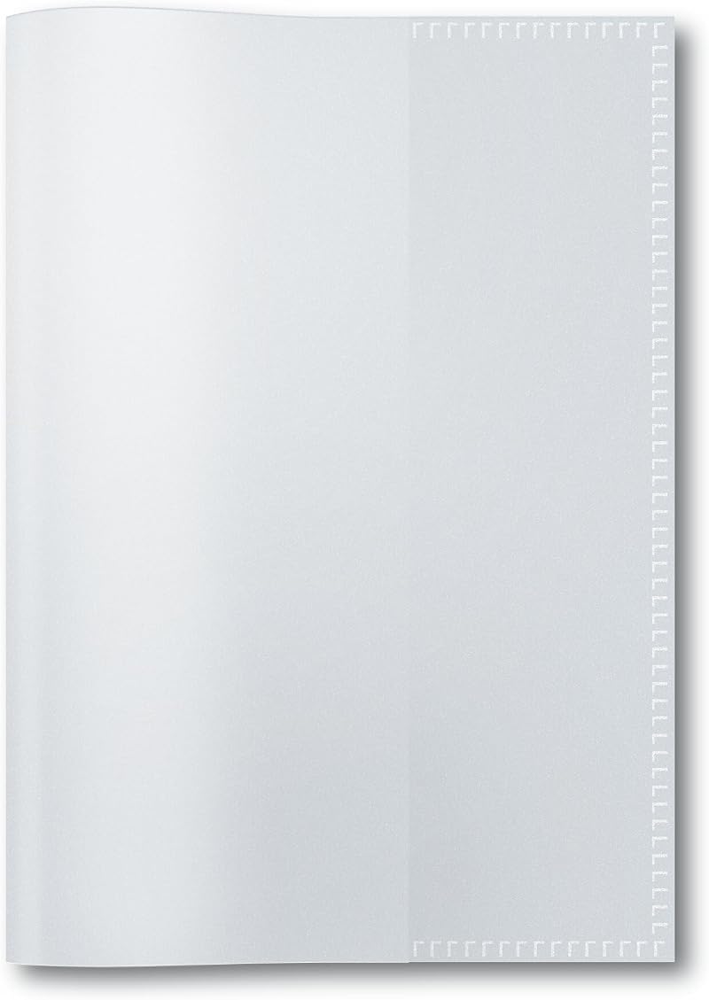 HERMA Clear Exercise Book Cover A6 Portrait PVC Free
