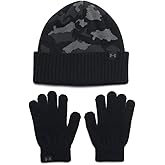 Under Armour boys Beanie & Glove Combo