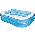 Intex 57180 Rectangular Swimming Pool, White Blue, 203 x 152 x 48 cm, I3.5 l