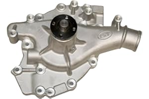 PRW 1446000 Performance Quotient As-Cast 5/8" Pilot Shaft High Flow Aluminum Water Pump for Ford 429/460 1970-92