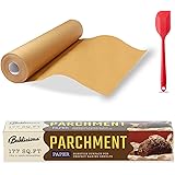 BAKLICIOUS Unbleached Parchment Paper Roll 177 Sq Ft, 13 In X 164 Ft Non-stick Baking Parchment Paper For Baking, Food Grade
