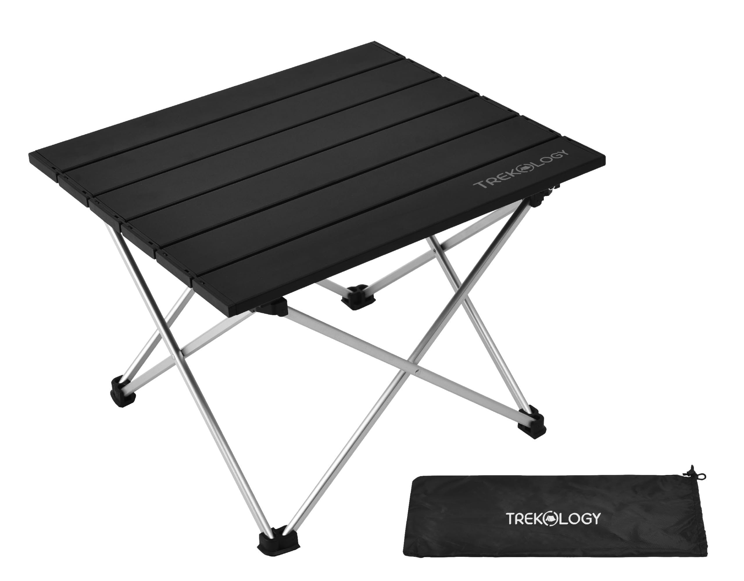 Photo 1 of TREKOLOGY Small Camping Table - Beach Table That Fold Up - Lightweight, Foldable, Potable Folding Small Outdoor Table - for Camp, Hiking, Campers & Summer Outing Trip