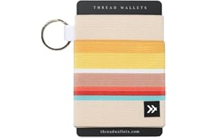 Thread Wallets Ultra Slim Minimalist Card Holder Wallet for Men and Women