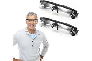 TEULN 2024 Flex Focal Adjustable Glasses, Flex Focus Adjustable Glasses Dial Vision, Focus Adjustable Glasses Dial Vision, Flexvision Adjustable Vision Eyeglasses Near and Far Sight