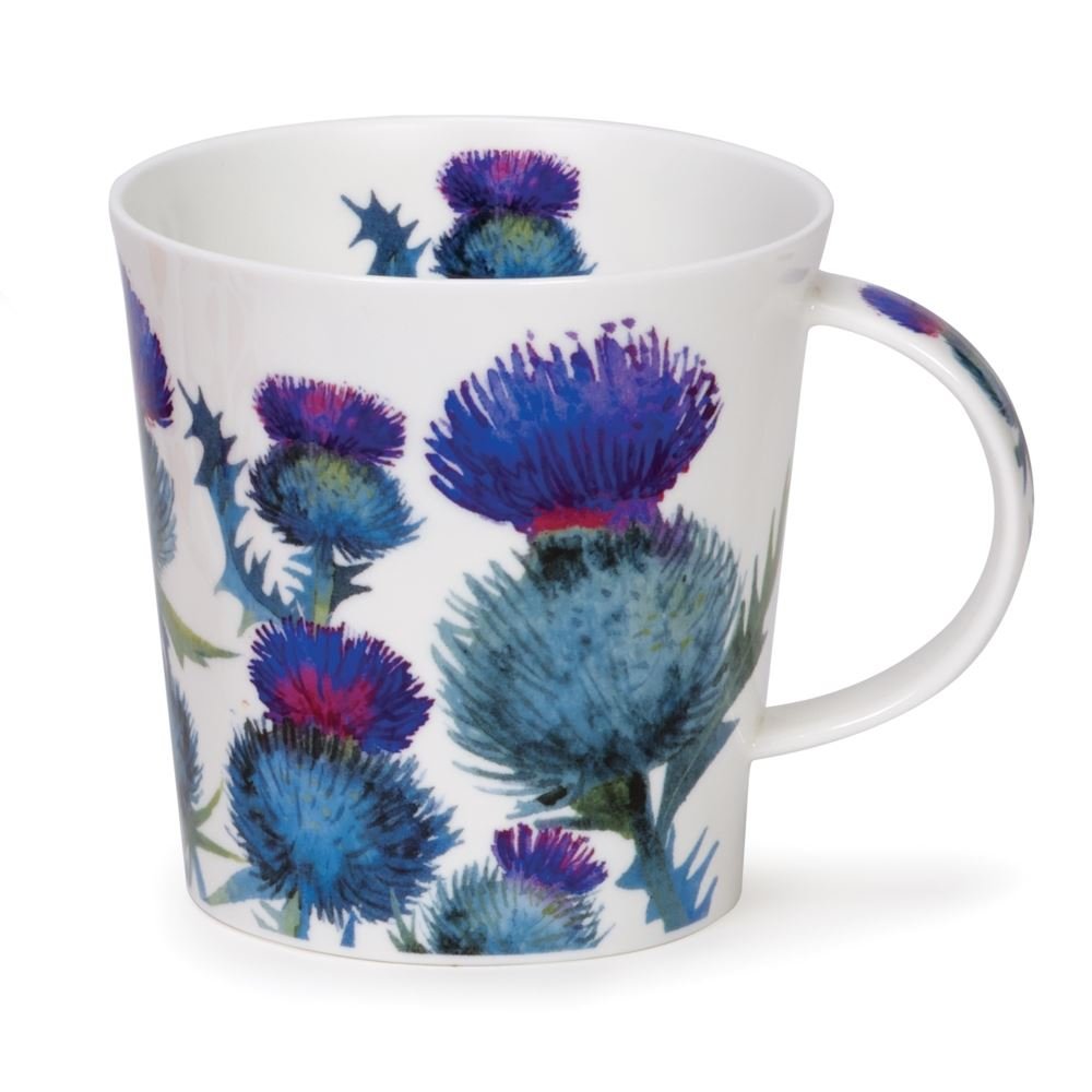 Dunoon Cairngorm Scottish Thistles Fine China Mug Cup 480ml 16.23 fl oz