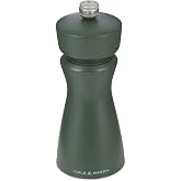 Cole &amp; Mason Kenton 6" Salt &amp; Pepper Mill, Rosemary | Manual Refillable Grinder with Adjustable Ceramic Mechanism, Dining Accessory for Seasoning, Kitchen Tool for Everyday Use